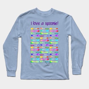 I Love A Spoonie! Long Sleeve T-Shirt